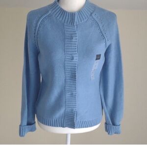 Calvin Klein cotton cardigan sweater Size M